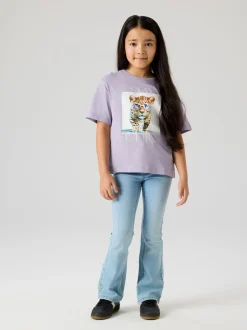 Best Name It Votea T-shirt, , 122-128 cm Lavender Gray Stay Chic