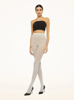 Wolford W Lace Tights, , S*Dame Strømper