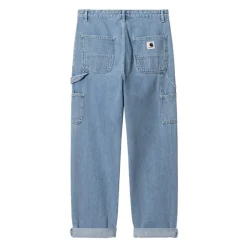 Best Carhartt WIP W' Pierce Bukser, , 30 Blue (Stone Bleached)
