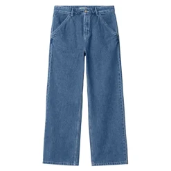 Sale Carhartt WIP W' Simple Bukser, , 26 Blue (Stone Washed)
