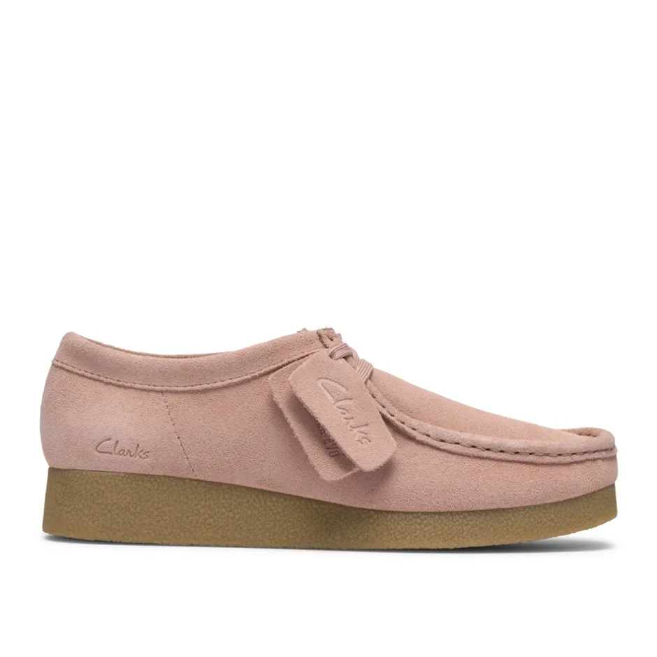 Sale Clarks WallabeeEVOSh D Sko, , 40 Light Pink