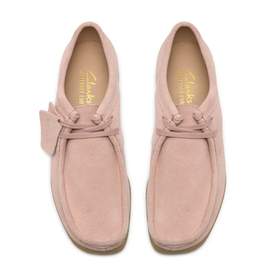 Sale Clarks WallabeeEVOSh D Sko, , 40 Light Pink