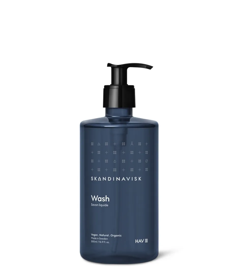 Outlet Skandinavisk Wash Sæbe, , 500 ml Hav