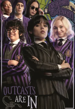 Ravensburger Wednesday I Outcasts Are In Puslespil*Børn Spil & Puslespil