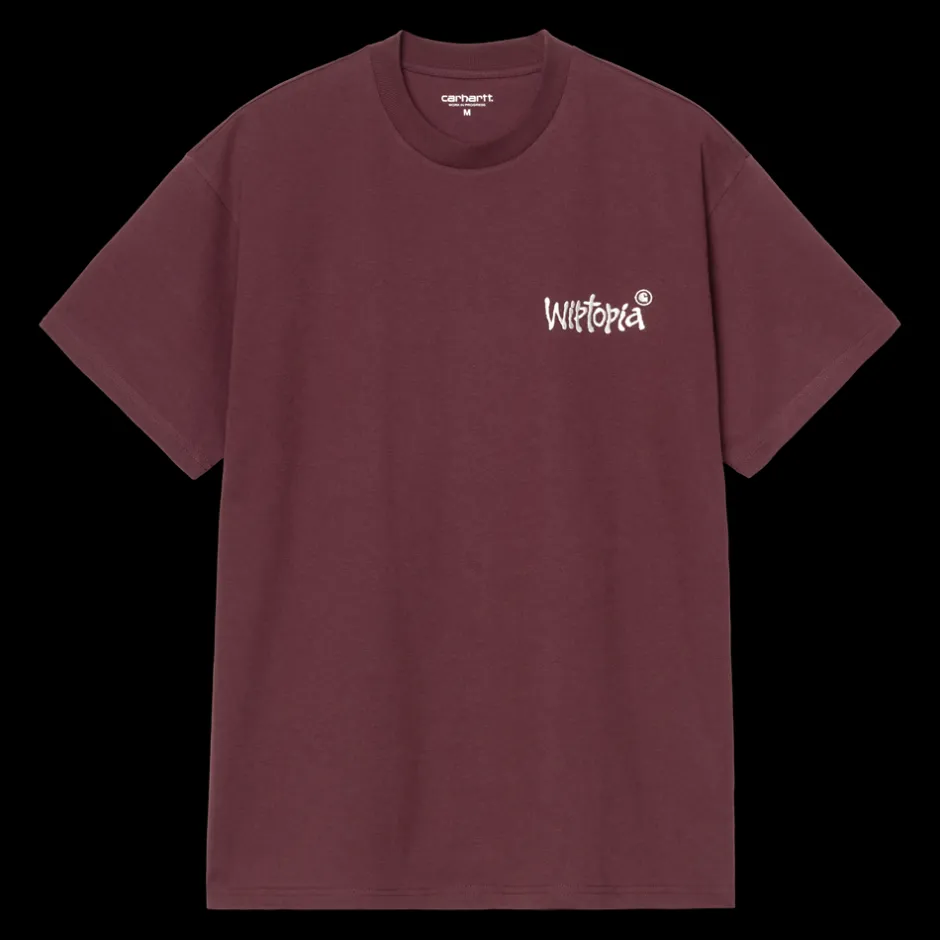 Clearance Carhartt WIP Wiptopia Script T-Shirt, , M Rondo / Wax