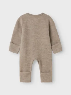 Discount Name It Wmino Wool Jumpsuit, , 62 cm Satellite