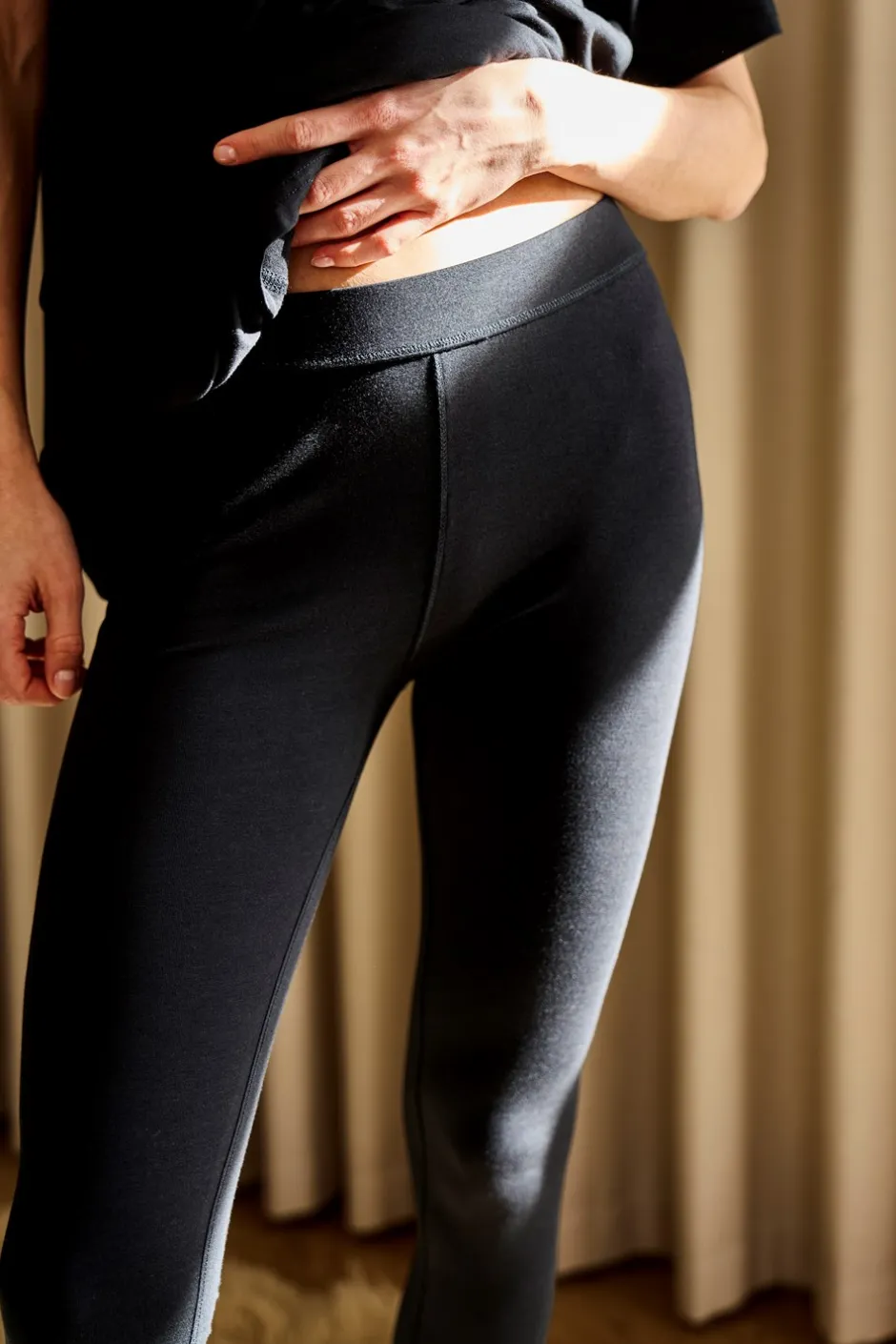 JBS Wool Leggings, , L*Dame Bukser & Leggings
