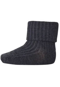 MP Denmark Wool Rib Baby Strømper, , 25-28*Børn Sokker & Strømper