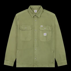 Sale Lee Workwear Overshirt, , S Mercantile Green