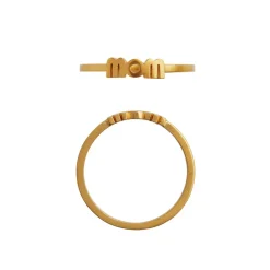 Hot Stine A Wow Mom Ring, , 58 Guld