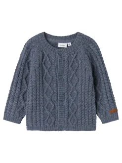 Name It Wrilla Wool Knit Cardigan, , 56 cm*Børn Cardigans