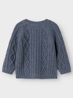 Name It Wrilla Wool Knit Cardigan, , 56 cm*Børn Cardigans