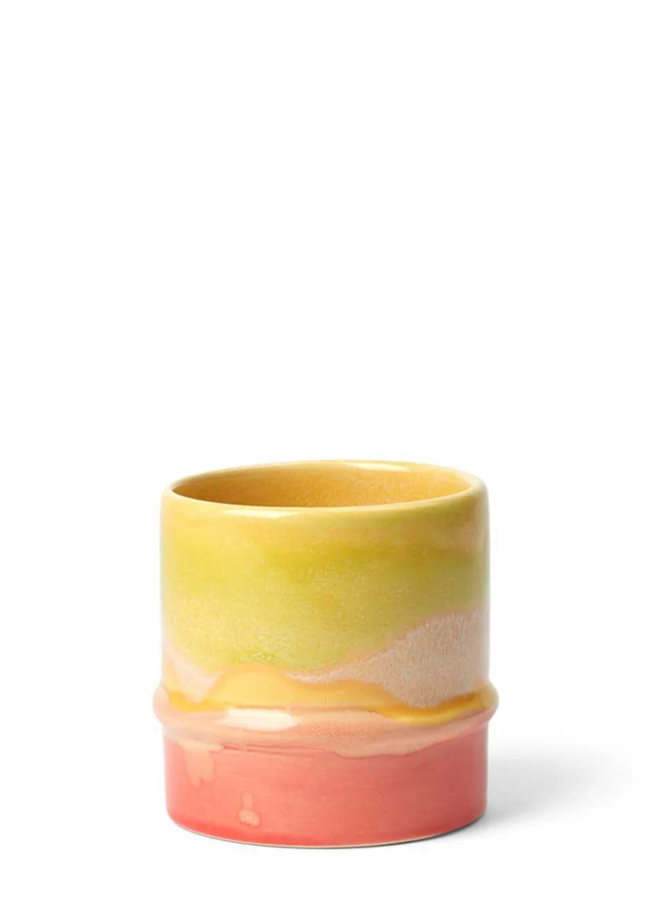 Kähler X Kimpop Krus, , 36 cl Yellow/Apple Green/Pink