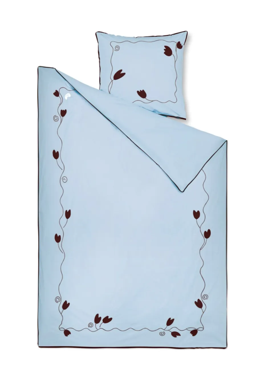 Online Juna X KimPop Lollipop Sengetøj, , 140x200 cm Light Blue