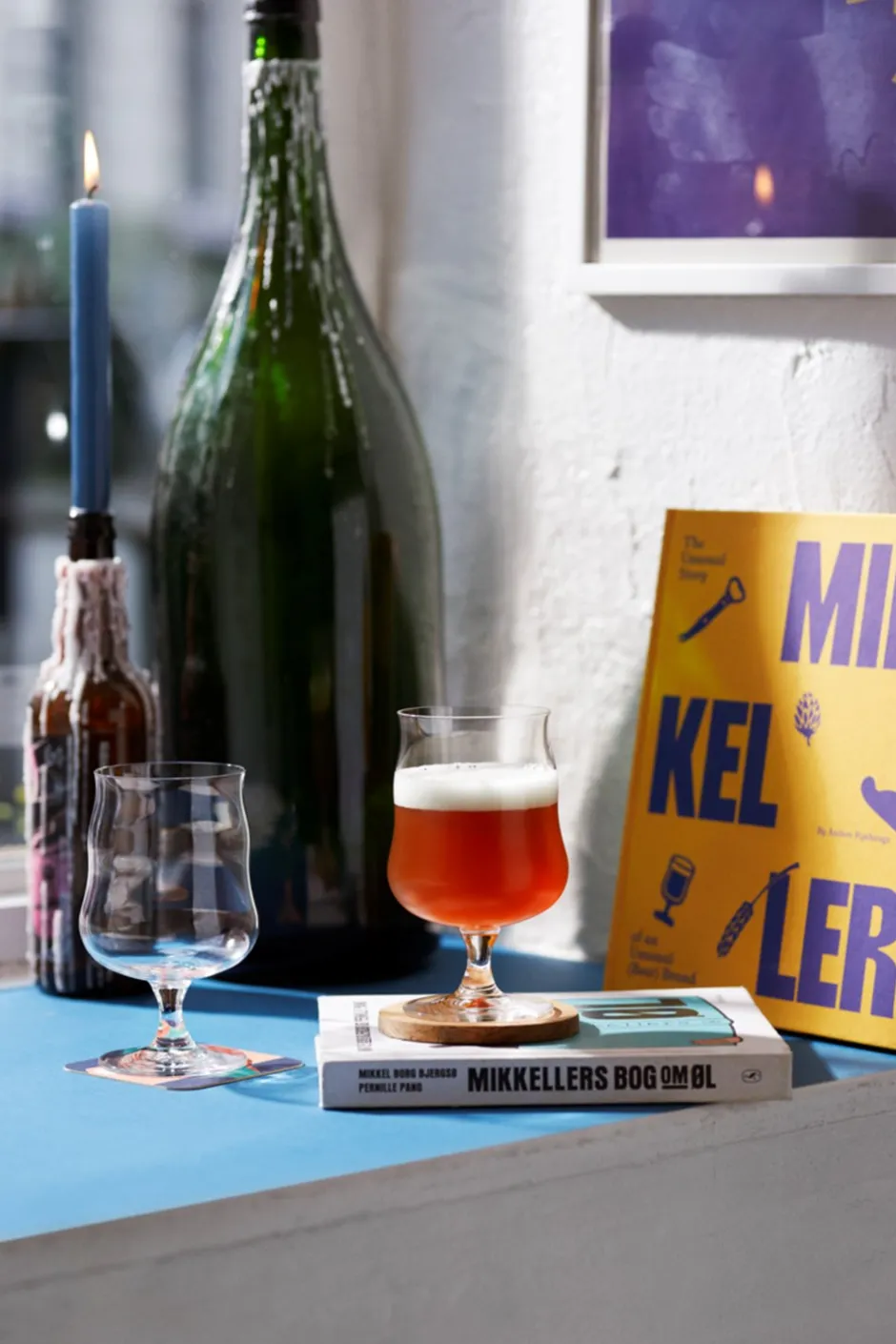 Holmegaard X Mikkeller 2-pak Universalt Ølglas, , 40 cl* Glas