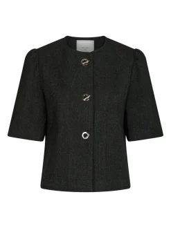Neo Noir Xanthe Herringbone Blazer, , 40*Dame Jakker & Frakker