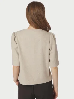 Sale Neo Noir Xanthe Light Herringbone Blazer, , 36 Sand