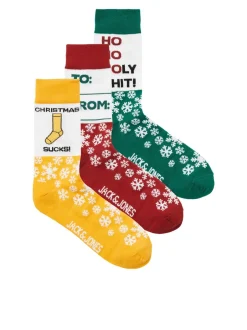 Jack&Jones Xmas Gaveboks Strømper, One size* Strømper