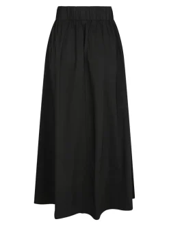 Neo Noir Yara Long Poplin Nederdel, , 40*Dame Nederdele