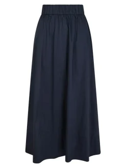 Online Neo Noir Yara Long Poplin Nederdel, , 36 Navy