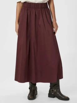 Neo Noir Yara Poplin Nederdel, , 40*Dame Nederdele