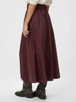 Neo Noir Yara Poplin Nederdel, , 40*Dame Nederdele