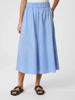 Neo Noir Yara Poplin Nederdel, , 40*Dame Nederdele