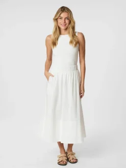 Neo Noir Yara Poplin Nederdel, , 40*Dame Nederdele
