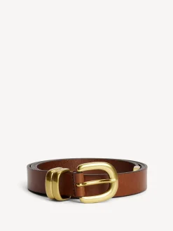 By Malene Birger Zoilo Læderbælte, Dark Brown